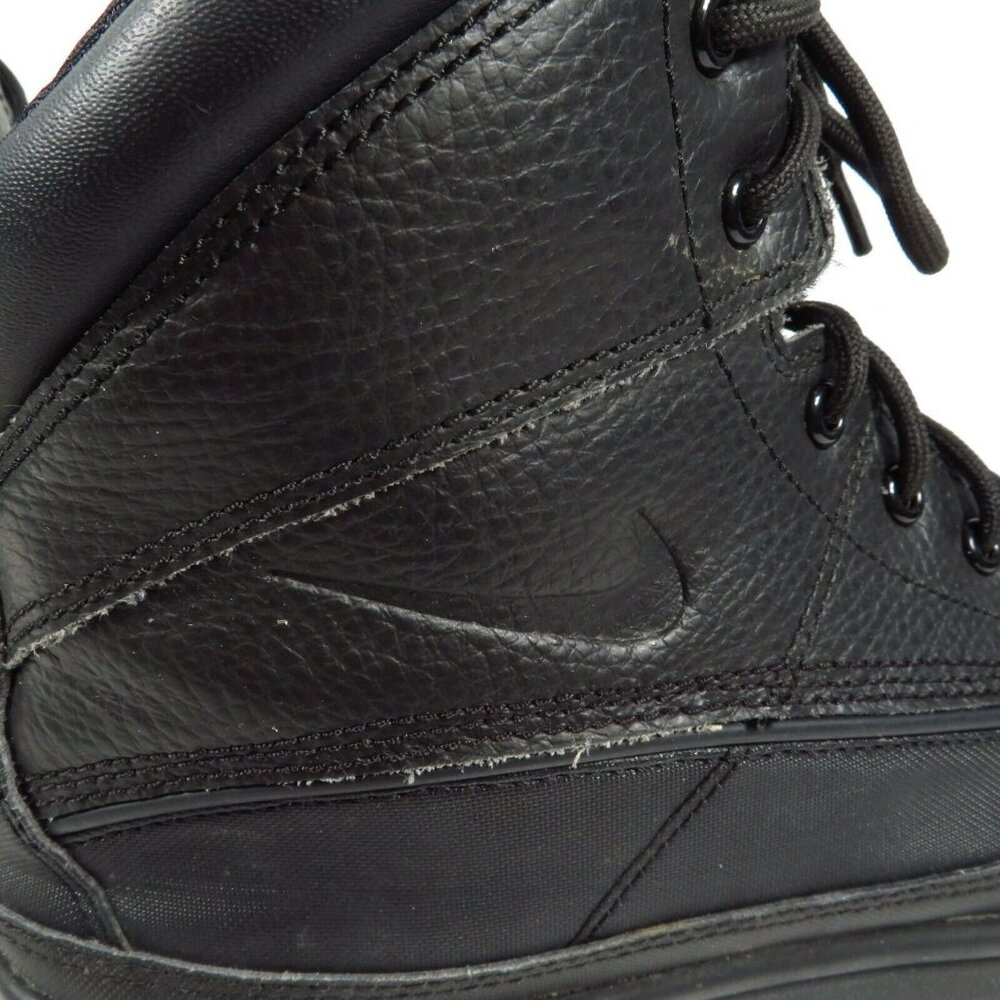 Nike ACG Woodside 2 Youth Sz 7Y Women's 9 Black Waterproof Duck Boots 524872-001 - Picture 7 of 12